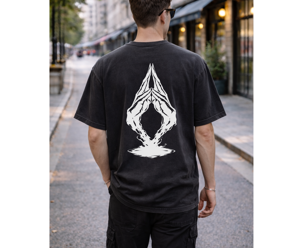 2-Sided Cursed Energy Ritual Tee – Anime-Inspired Domain Streetwear Shirt