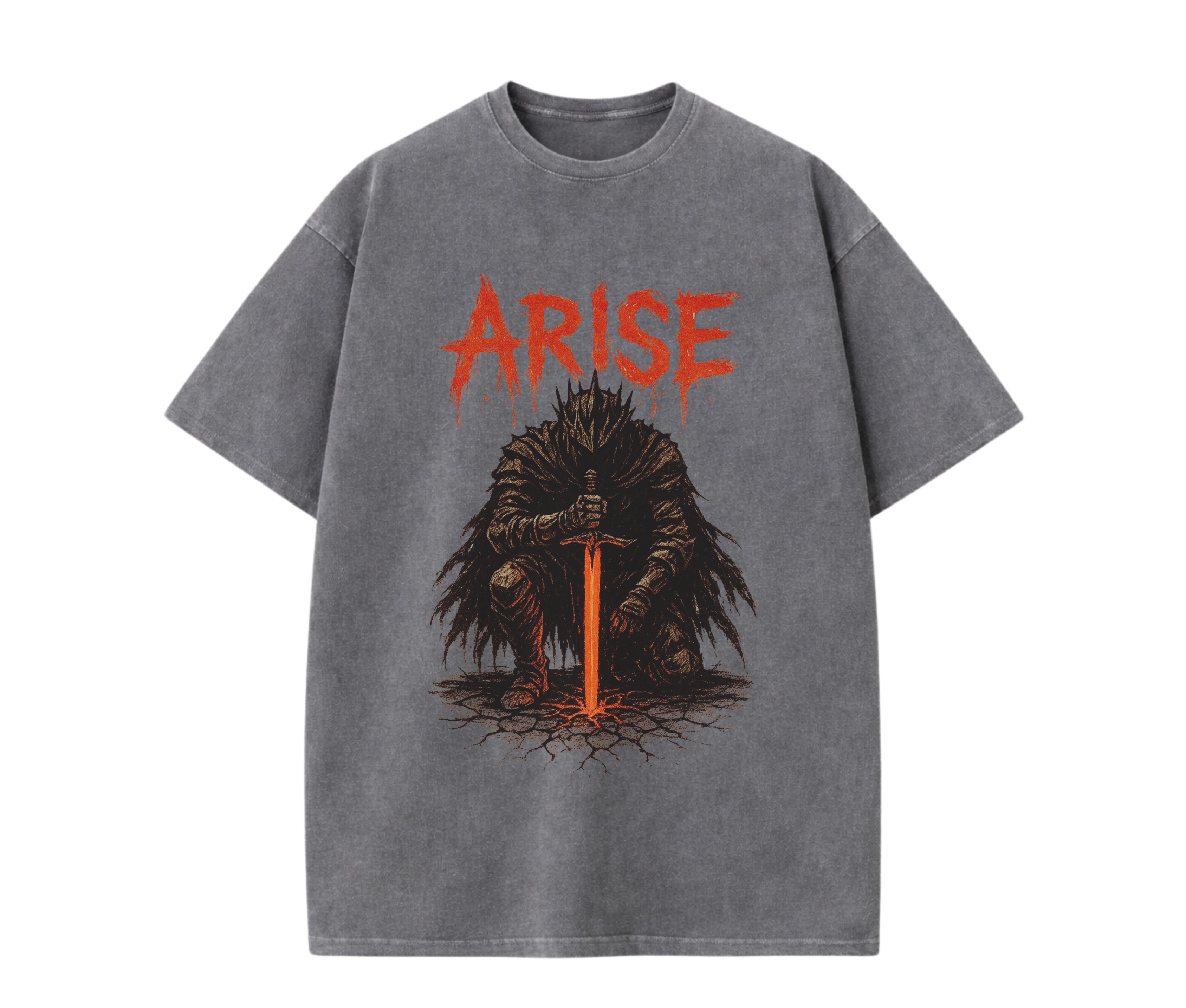Shadow Monarch Arise – Dark Anime Streetwear Tee