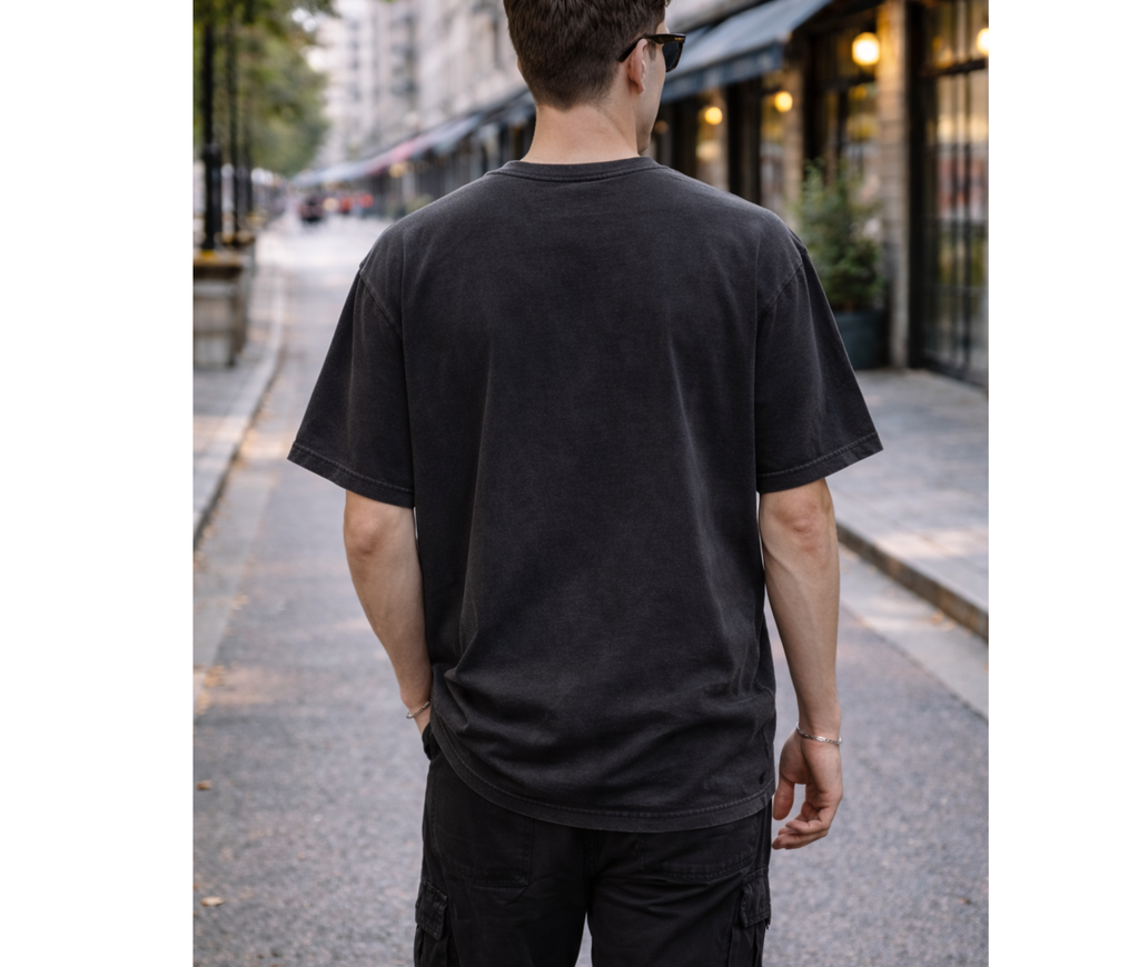 NPC Energy Anime Graphic Tee — Minimal Japanese Streetwear