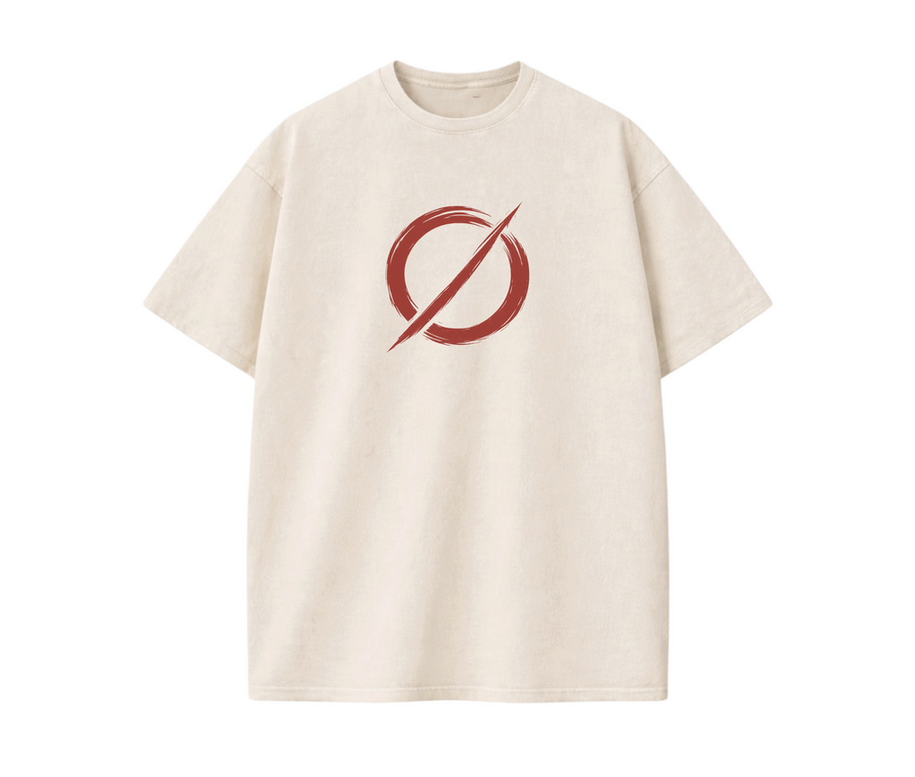 Crimson Force – Anime Streetwear 2-Sided Oversized Tee