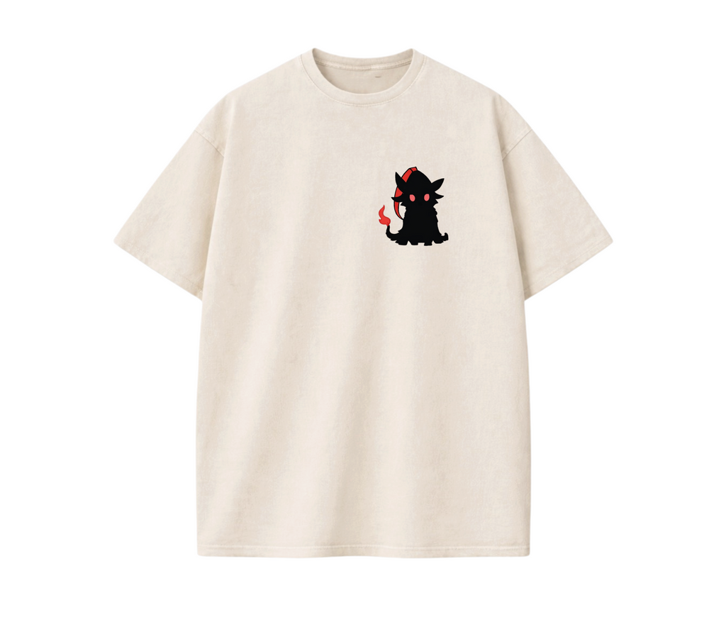 2-Sided Shadow Friends Chibi Anime Graphic T-Shirt