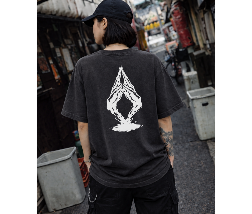 2-Sided Cursed Energy Ritual Tee – Anime-Inspired Domain Streetwear Shirt