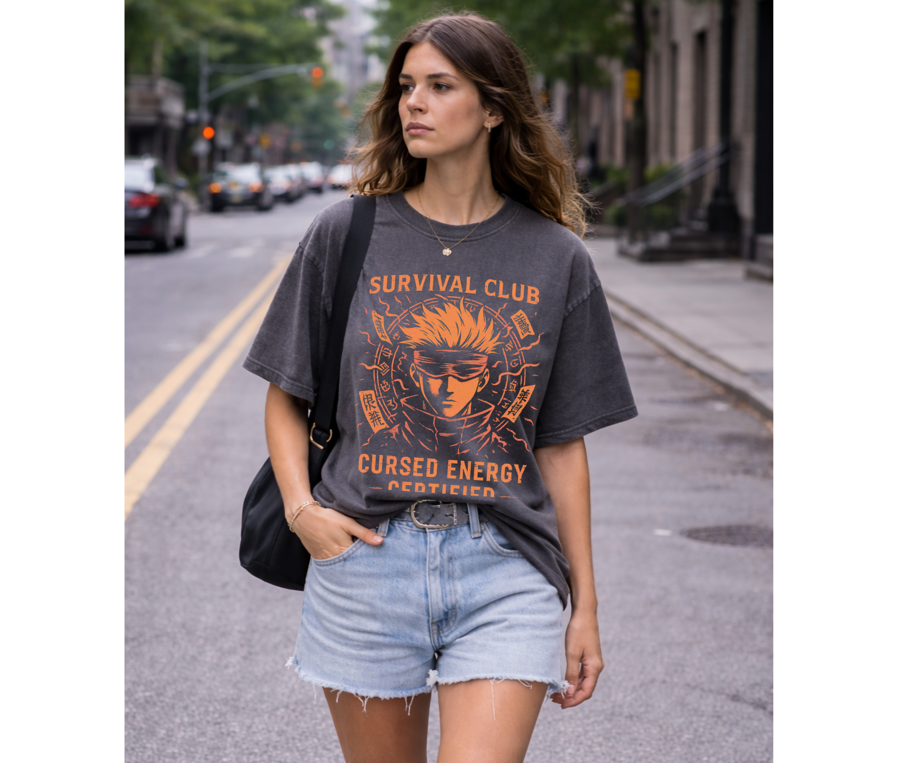 Dark Sorcerer Anime T-Shirt Streetwear