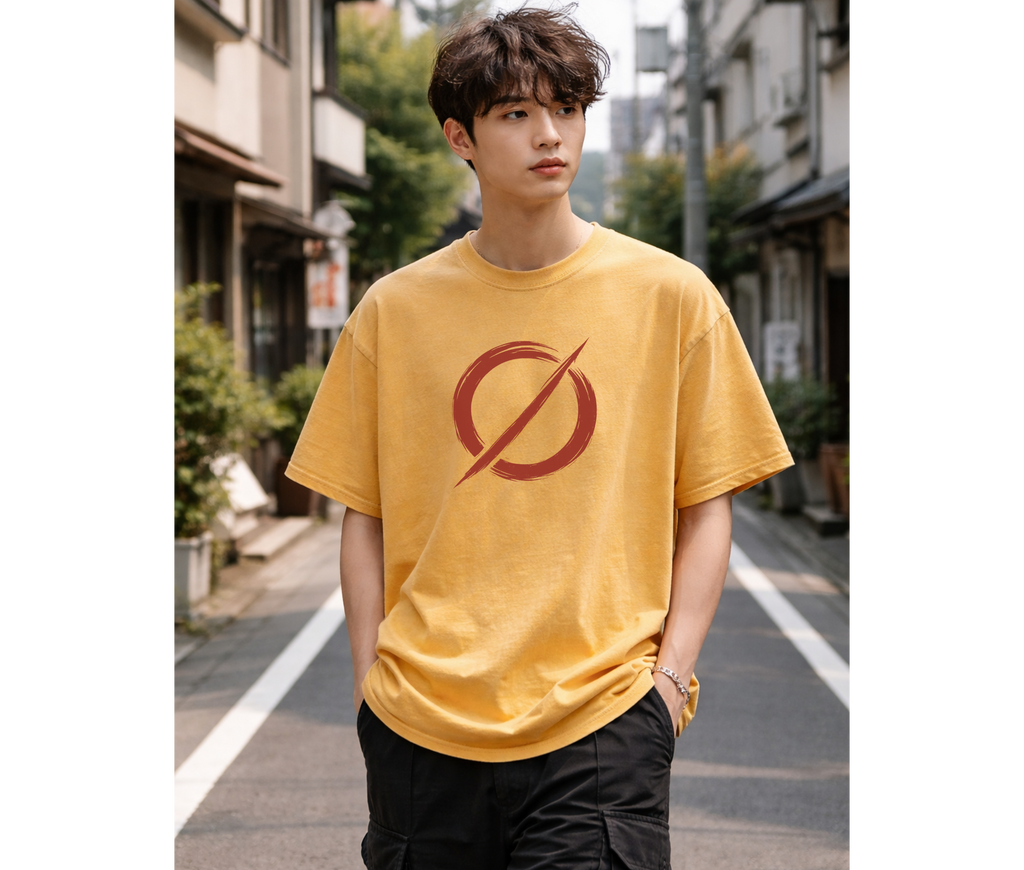 Crimson Force – Anime Streetwear 2-Sided Oversized Tee