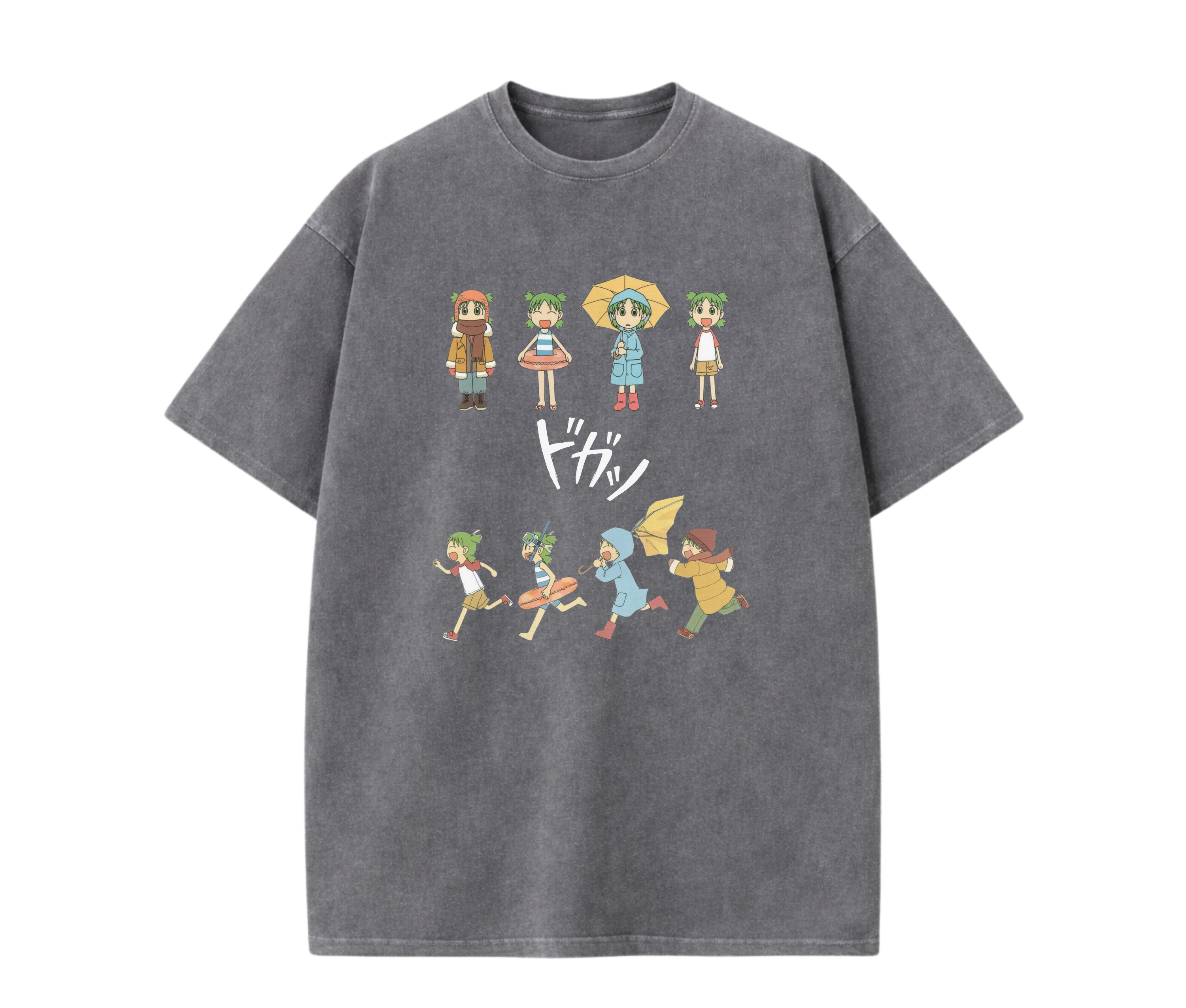 Cute Manga-Inspired Streetwear Graphic T-Shirt | Comfort Colors Tee