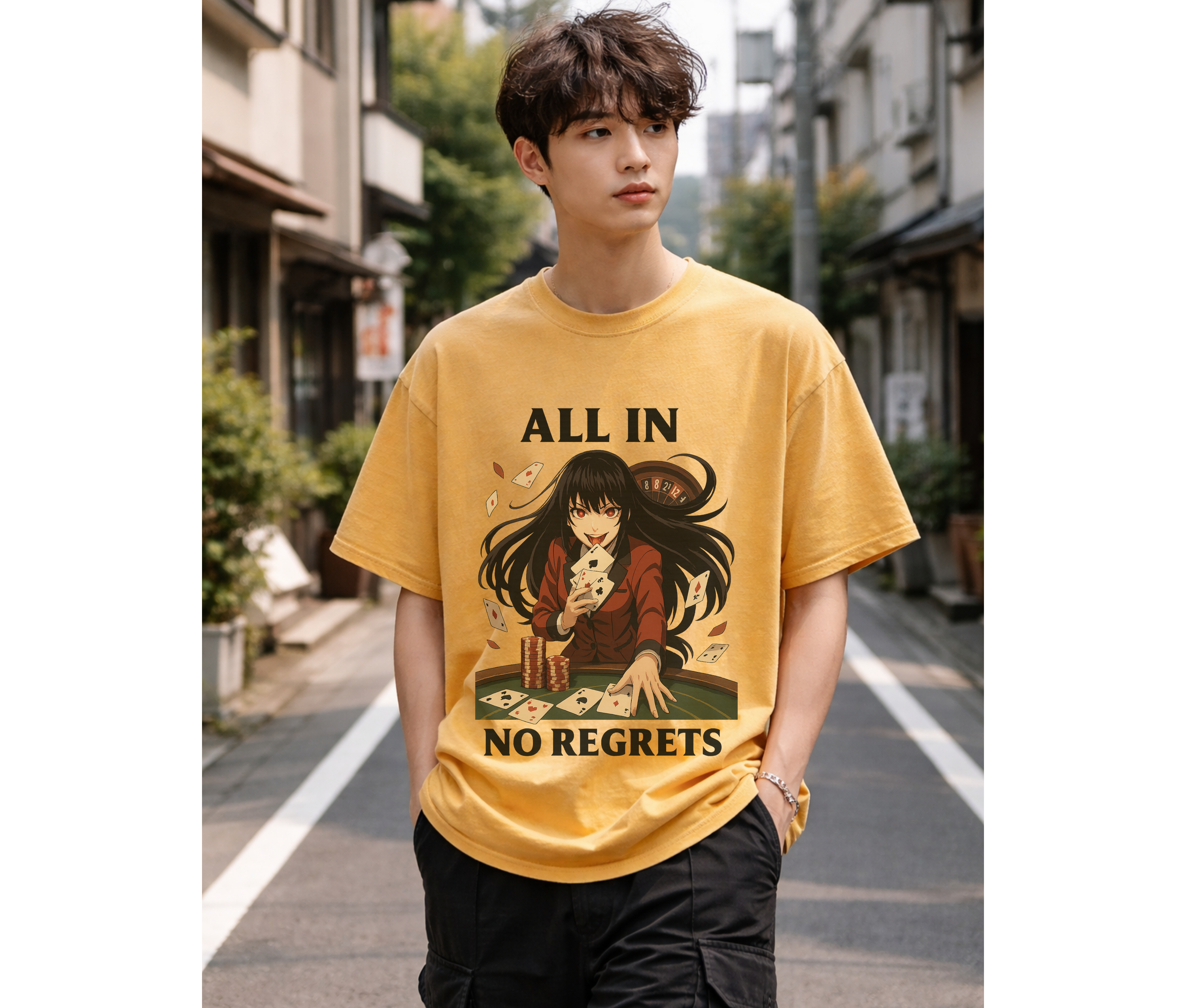 Queen Gambit Anime Graphic T-Shirt