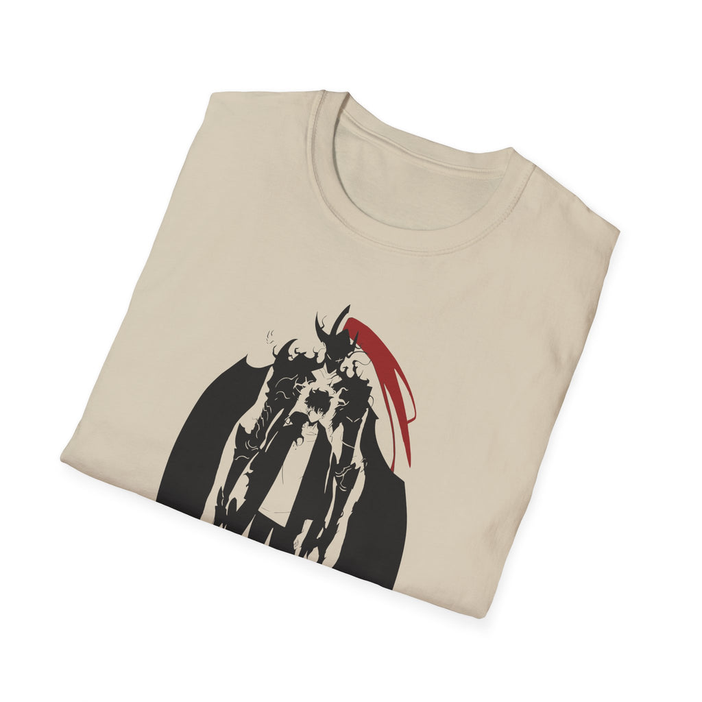 Anime T-Shirt SoloLeveling Igris Shadow Monarch Otaku Streetwear Manga Shirt