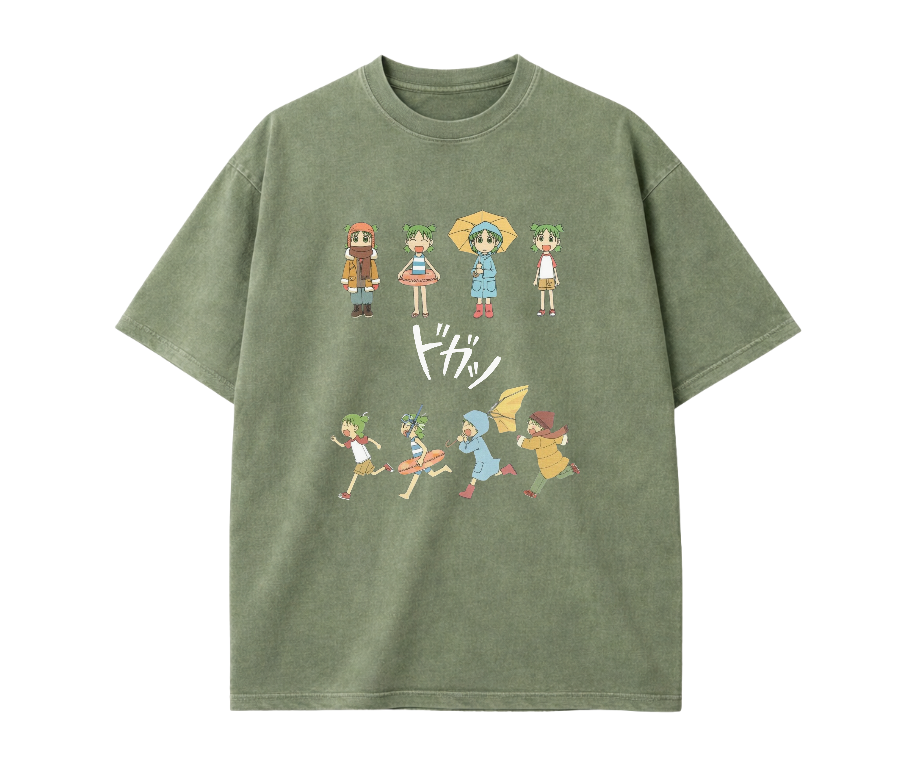 Cute Manga-Inspired Streetwear Graphic T-Shirt | Comfort Colors Tee