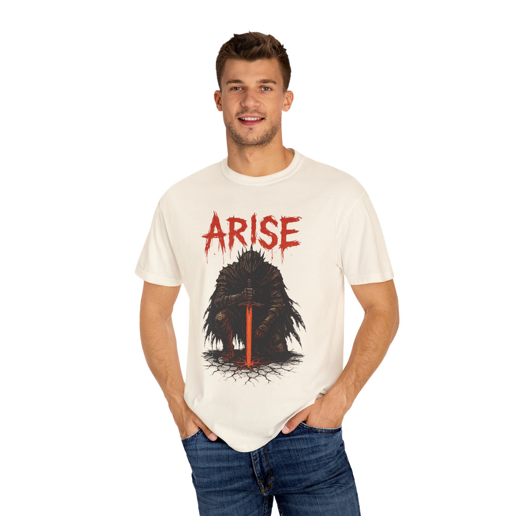 Anime T-Shirt - Arise Igris Solo Leveling Shadow Monarch Sung Jinwoo Tee