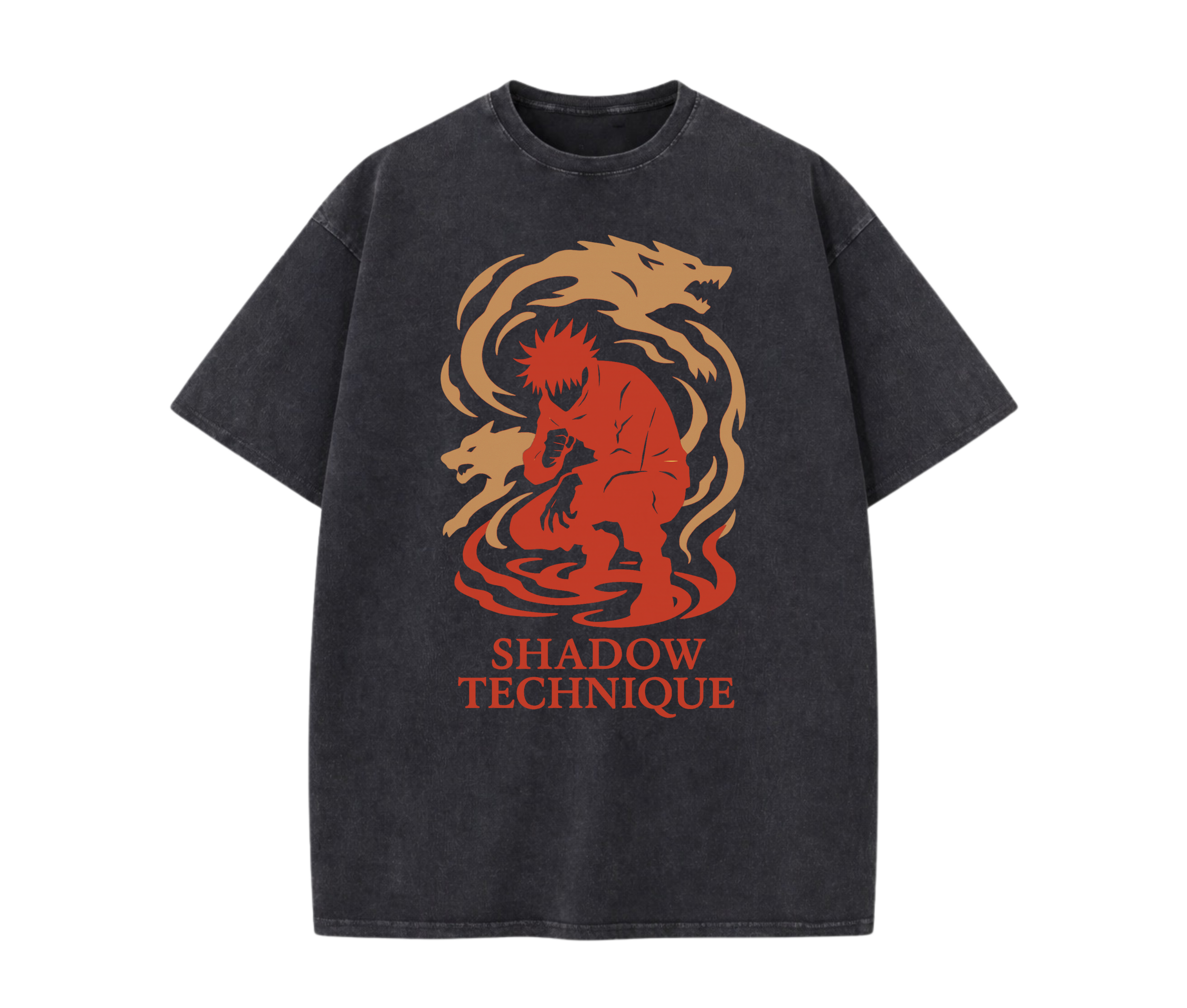 Shadow Technique – Dark Anime Streetwear Tee