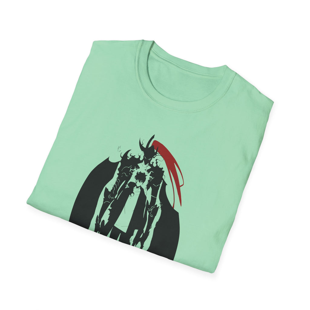 Anime T-Shirt SoloLeveling Igris Shadow Monarch Otaku Streetwear Manga Shirt