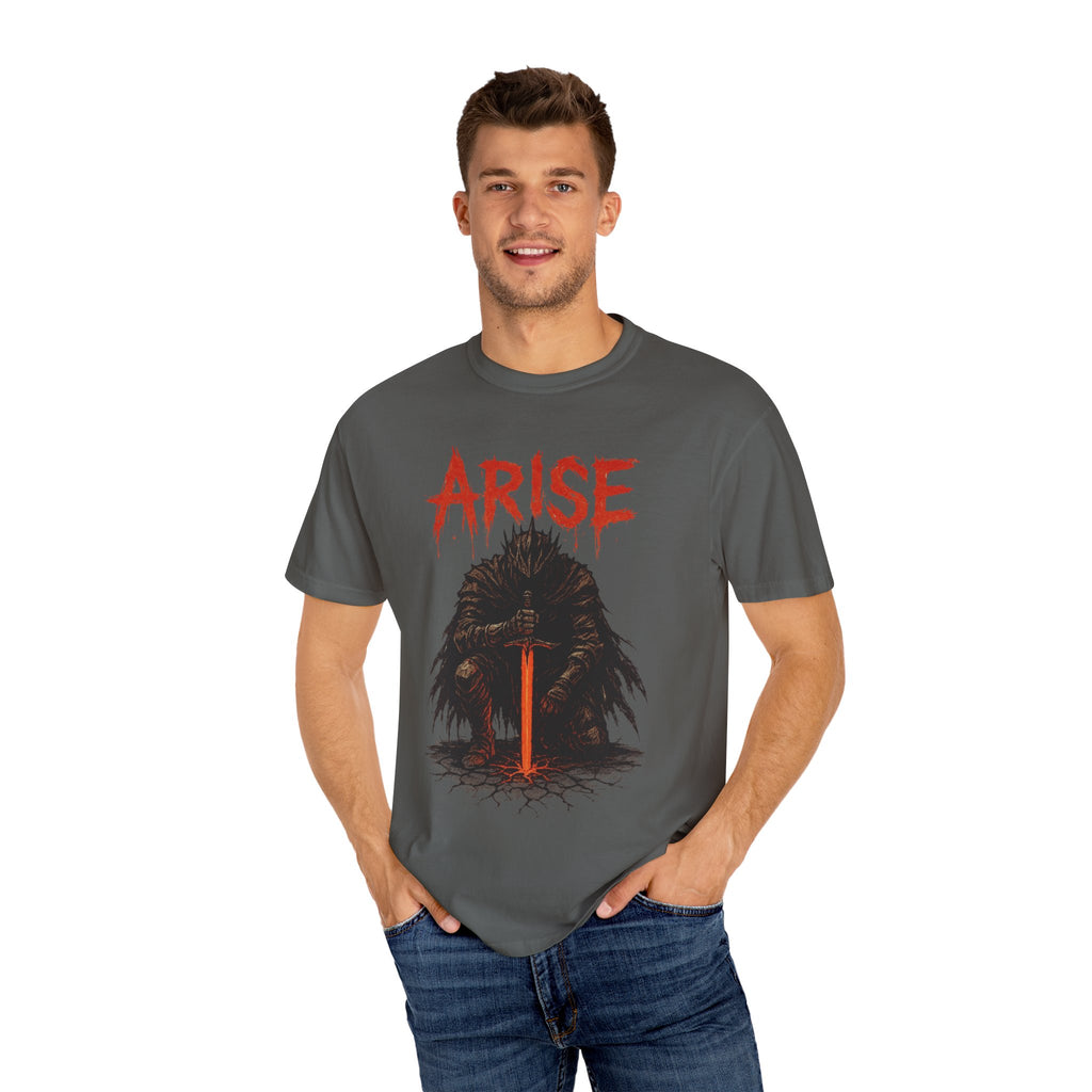 Anime T-Shirt - Arise Igris Solo Leveling Shadow Monarch Sung Jinwoo Tee