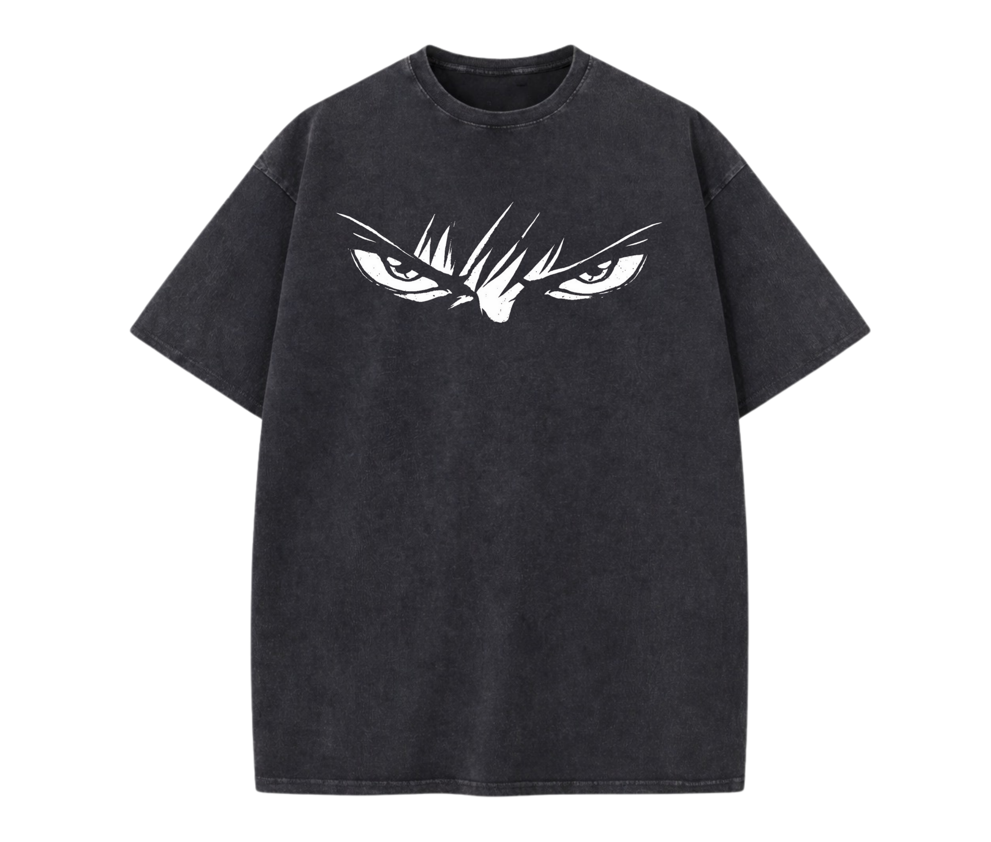 Anime Eyes T-Shirt | Minimal Anime Streetwear Graphic Tee