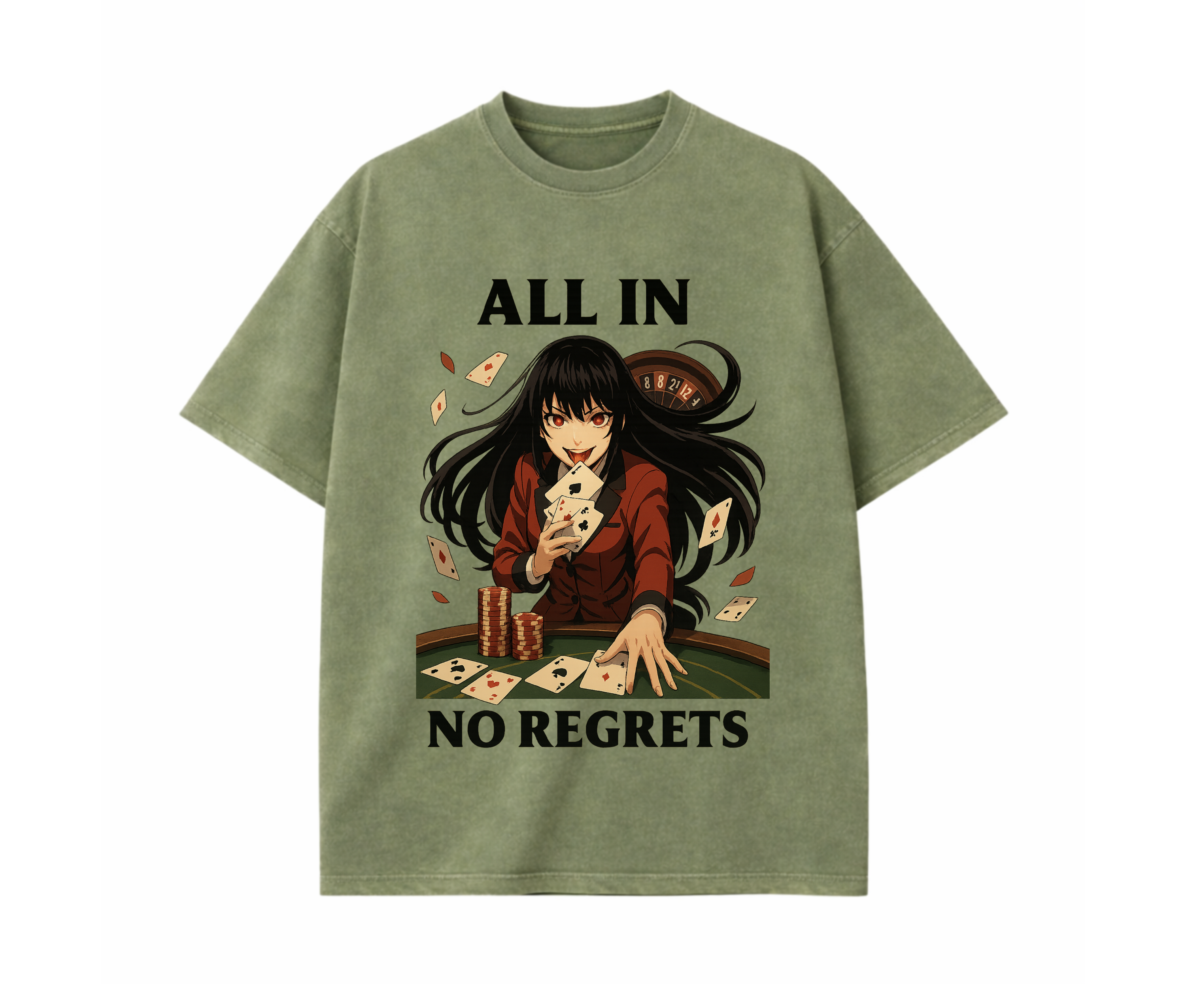 Queen Gambit Anime Graphic T-Shirt