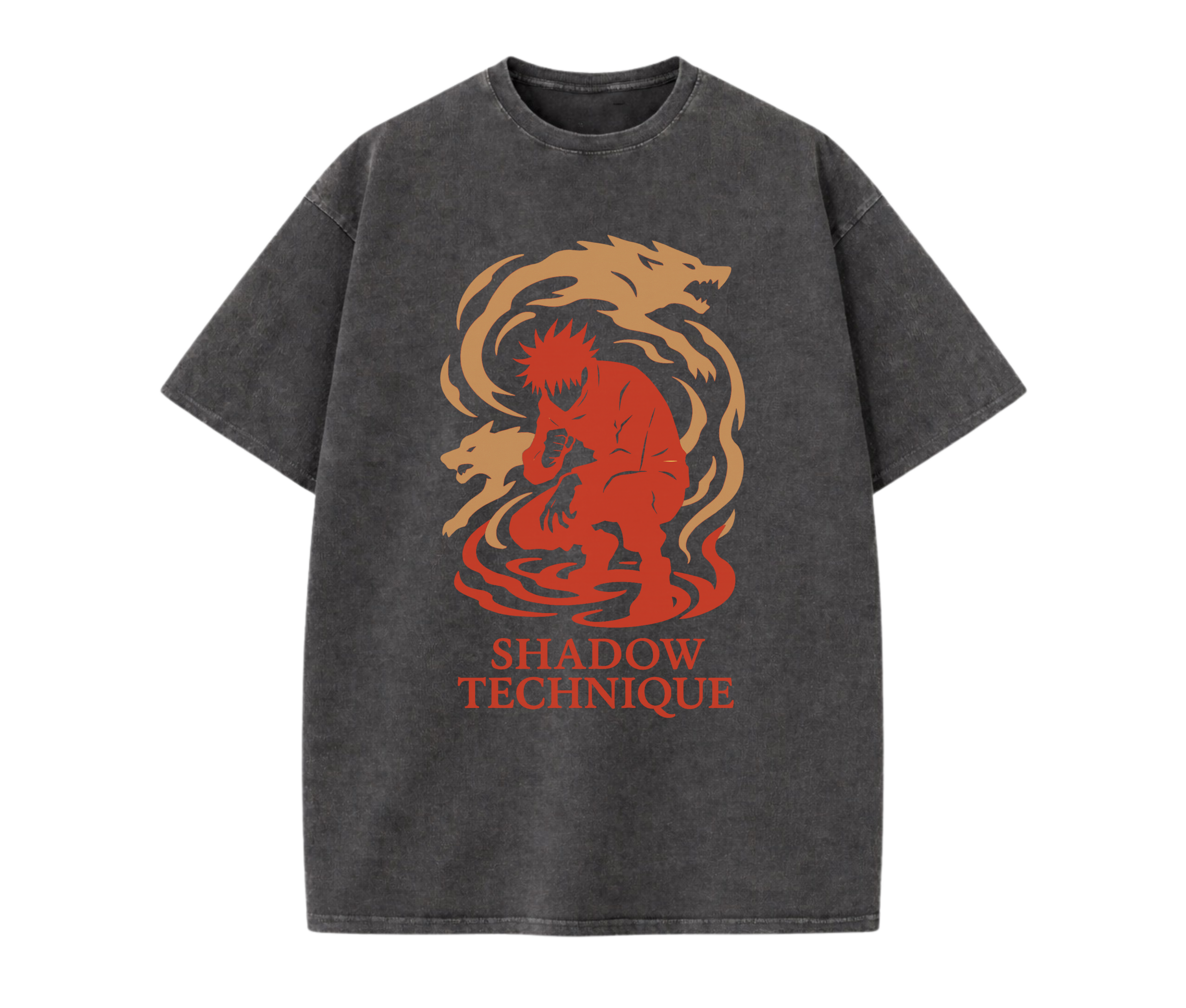 Shadow Technique – Dark Anime Streetwear Tee